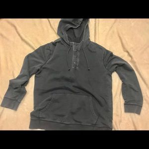 Men’s Button front Cotton hoodie